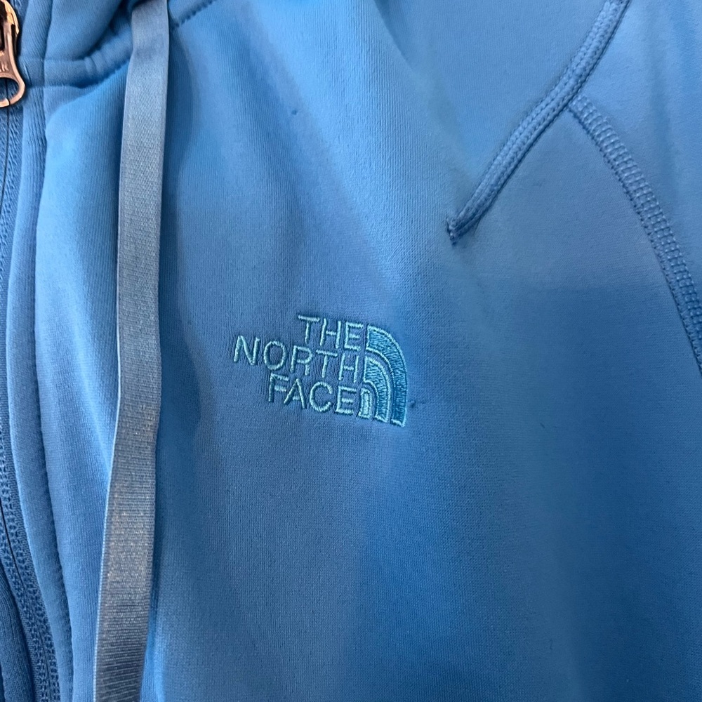 The North Face Vibrant Blue Zip-Up Jacket - Picture 3 of 5